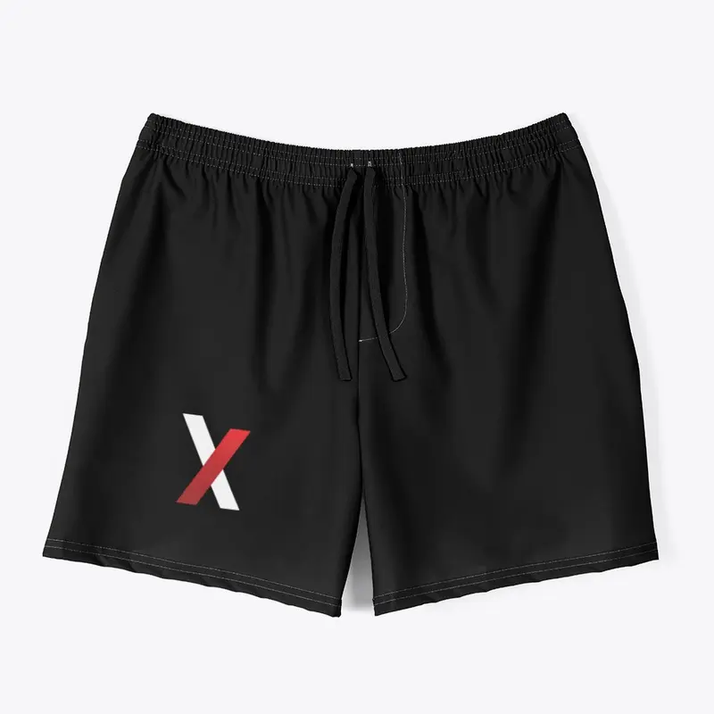 Inverted Xnthem bathing suit shorts